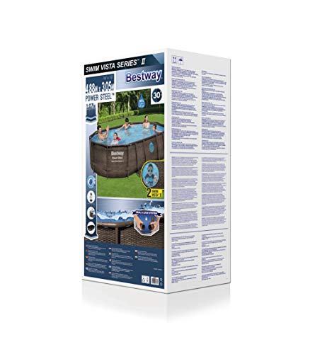 Bestway Power Steel Swim Vista Series complete set zwembad, meerkleurig - Image 4