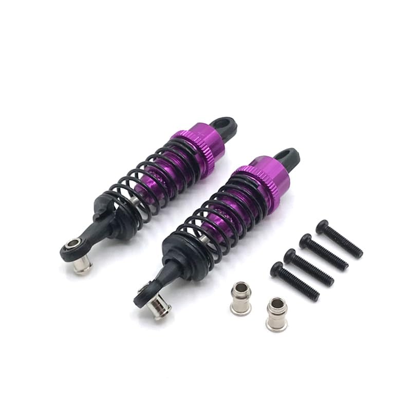 Metal Upgrade Modification External Spring Hydraulic Shock Absorber For WLtoys 184011 A949 A959 A969 A979 K929 RC Car Parts(Blue)