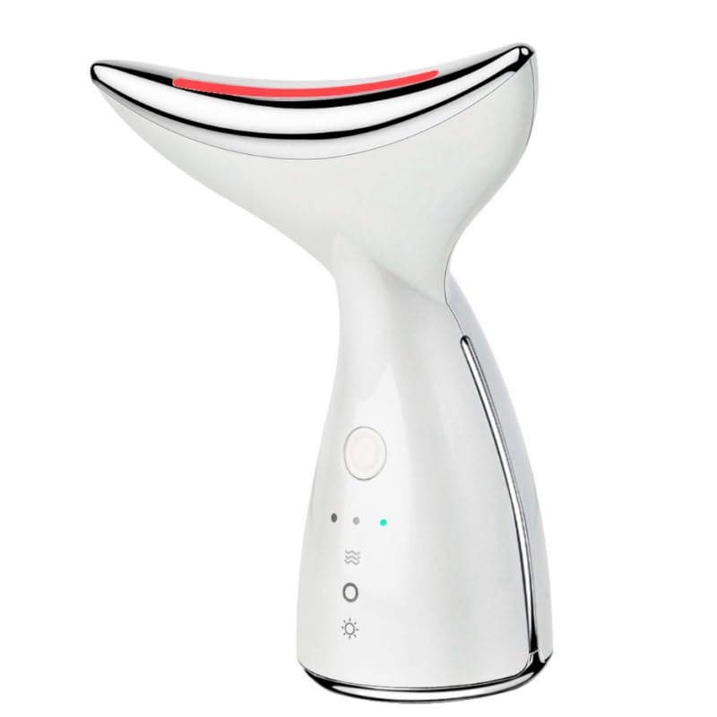 Masseur facial vibrant visage et cou contre les ridules