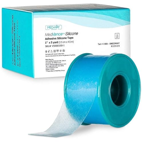 MedVance Soft Silicone Tape with Perforation for Easy Cut Size - 1