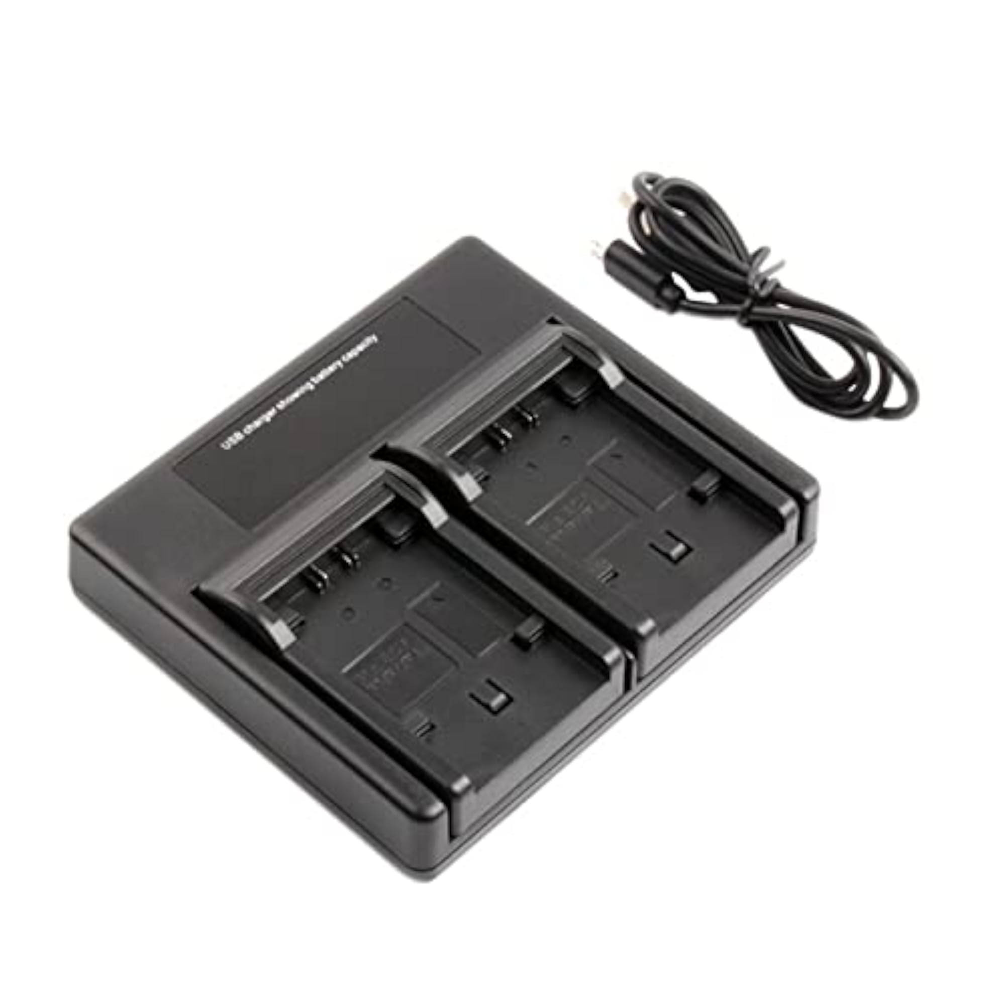 Digital Camera Battery Charger Charging Stand with USB Port