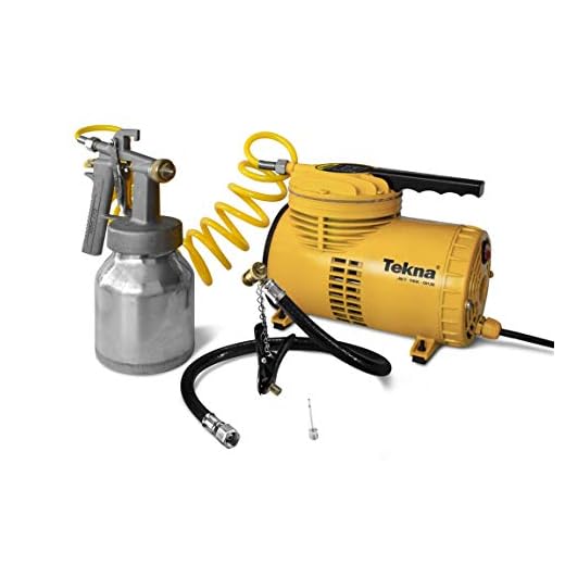 Tekna Compressor De Ar Direto Bivolt Cd1.2Bk Com Kit