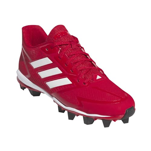 adidas Mens Icon 8 Md Baseball Baseball Sneakers Shoes - Red2