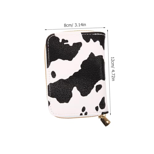 Cute Zipper Card Holder Wallet for Women Small Credit Card Holder Purse Practical Design Portable Lightweight Fashionable Accessory2