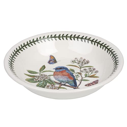 Portmeirion-Botanic-Garden-Birds-Pasta-Bowl-Set-of-6-Bowls-with-Assorted-Motifs-Made-of-Fine-Earthenware-Dishwasher-and-Microwave-Safe-Made-in-England