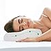 OCESOPH Memory Foam Pillow,Pillows for Sleeping,Cervical Pillow Relief Neck Pain,Orthopedic Contour Sleep Pillows,Bamboo Bed Pillow,Support Pillow,Stomach Pillow,Side Sleeper Pillow,White