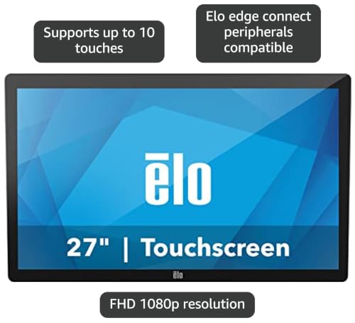 Image of Elo 2702L - 27 inch Touchscreen Monitor Without Stand - 1920 x 1080, 10 Touch, Black