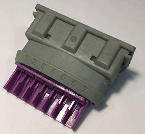Te Connectivity 185884-5 7-Way Car Connector for JPT Female Grey/Purple