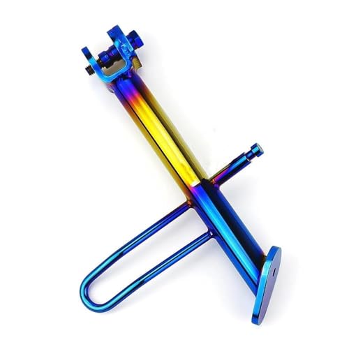 Béquille latérale de moto stable rondelle anti-enfoncement Bluing