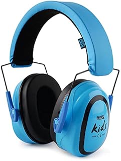 GREEN DEVIL Kids/Toddler Ear Protection Safety Ear Muffs Design For Age 3-16 Noise Cancelling Headphones SNR 27.4dB Kids Hearing Protection Earmuffs Sensory Headphones for Autism Kids (Blue)