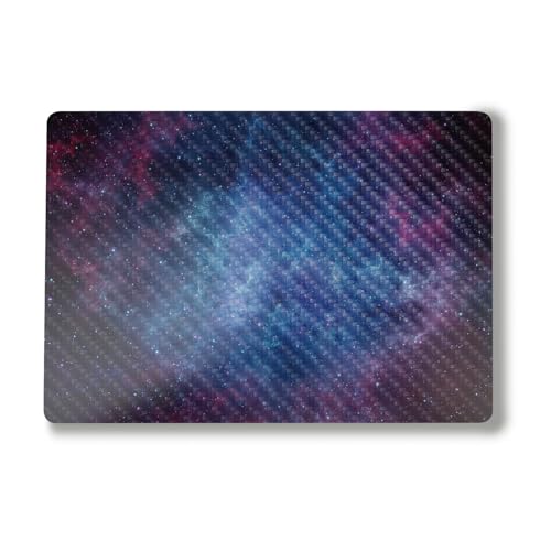 Carbon Fiber Laptop Skin Compatible with Surface Laptop 7 15" (2024) - Nebula - Premium 3M Vinyl Protective Wrap Decal Cover - Easy to Apply | Crafted in The USA by MightySkins