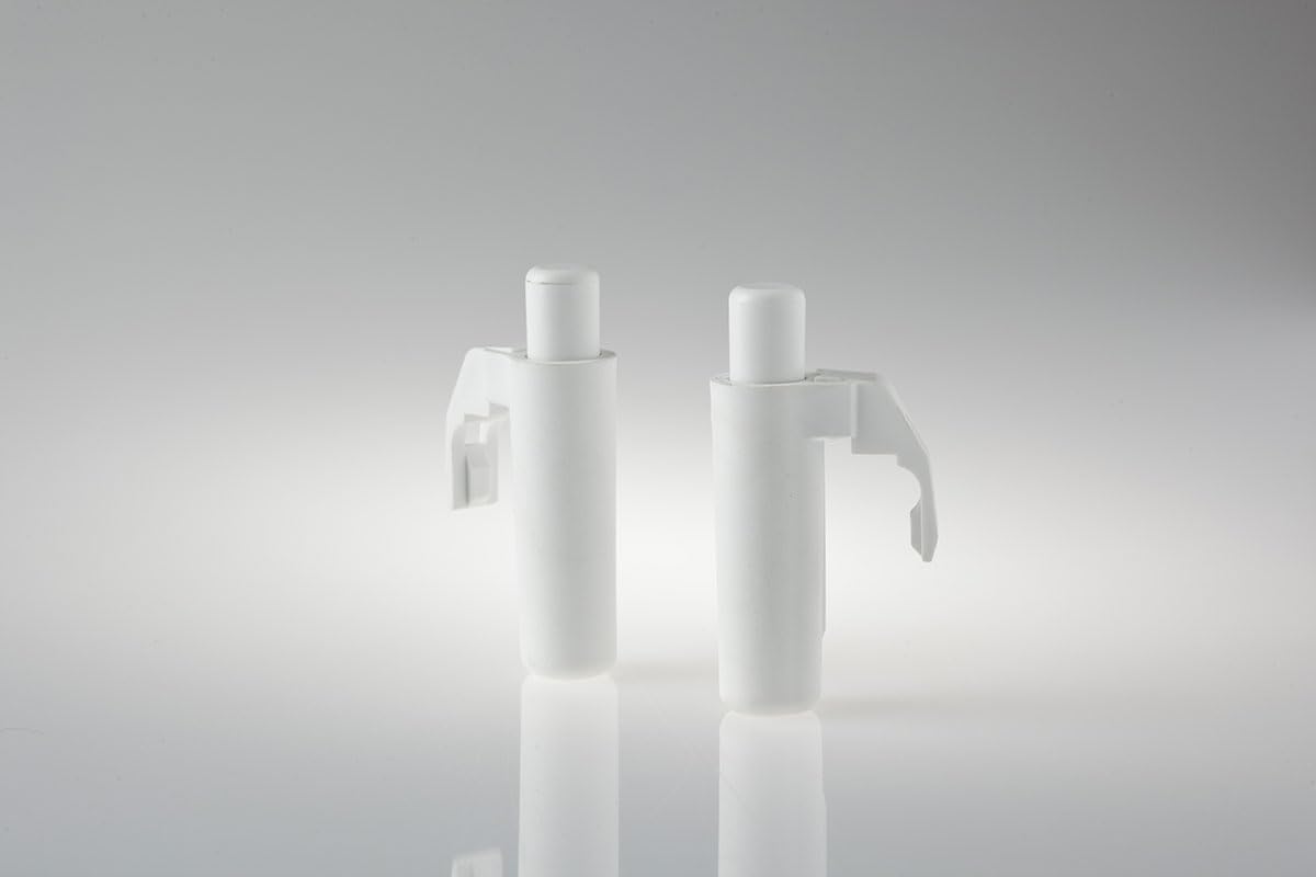 Hafele Servetto Soft Opening Mechanism for Pull Down Wardrobe Rail Dampers EDI08 (White)