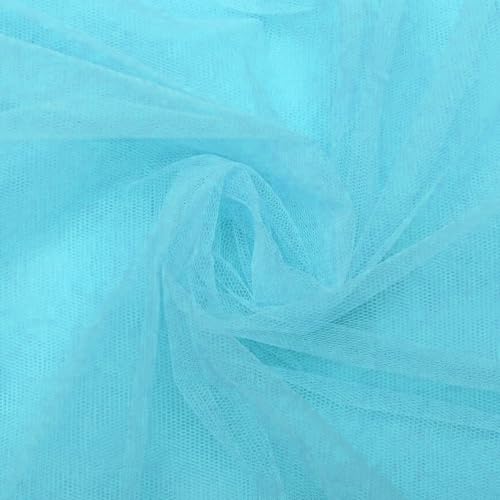 Image of Special You Canopy Tent for Decoration Bedroom, Room Decoration Items for Bedroom, Unstitiched Blue Net Cloth for Decoration 5mtr with LED Light, Aesthetic Room Decor, Backdrop for Decor