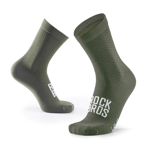 Amazon ROCKBROS Road to Sky Cycling Socks for Men and Women Cotton Sports Socks for Road Cycling Mountain Biking Breathable Running Socks Long L #ad