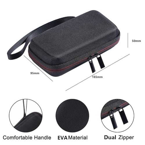 AONKE Étui de voyage rigide pour console de jeu portable RG35XX H / RG353M rétro, sac de transport rigide, compatible avec RG35XX H RG353M – vue 5