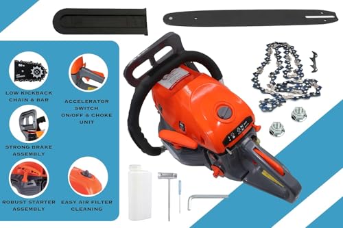 Image of SAURAN 58CC Chainsaw 22 inch Guide