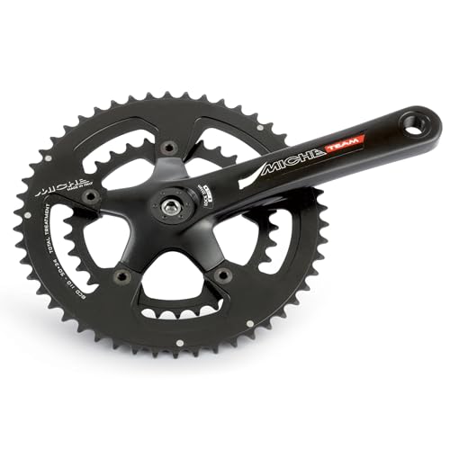 Miche Unisex's Team CPT Chainset, Black, 170mm-34/50