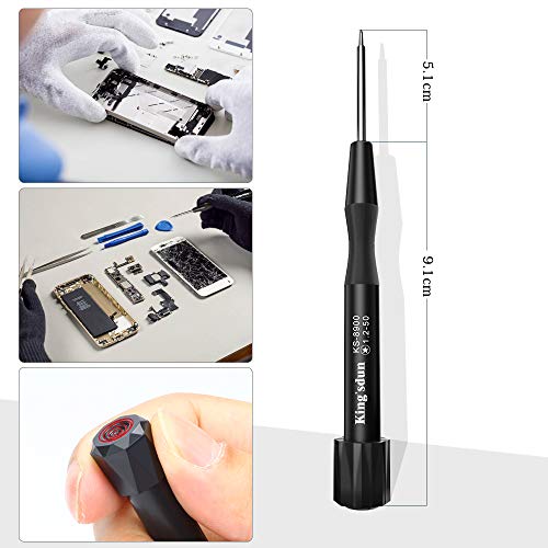 Kingsdun Pentalobe P5 Five-star 1.2 Magnetic Screwdrive for Macbook Pro Retina/Macbook Air Battery,Macbook Pro Retina/Macbook Air Trackpad, Macbook Pro Retina/Air Keyboard/Retina/Air Assembly