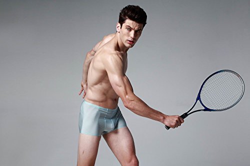 Seamless Free Breathing Sexy Mens Boxer Briefs Underwear Super Smooth and Thin Dry Fast Milk Ice Silk Material4