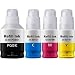 Produktbild ABC Kompatibles Set 4X Nachfüllflasche Tinte für Canon GI-50 Pixma G5050 G5055 G6050 G6055 G7050 GM2050 GM4040 GM4050