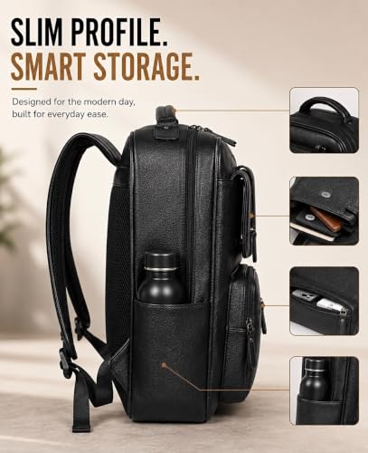 B'CODE 15.6" Laptop Backpack Black - Image 7