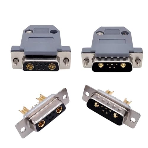 Conector D-SUB 7W2 contra sobrecalentamiento eléctrico de alta corriente 20A-40A, 10 Uds
