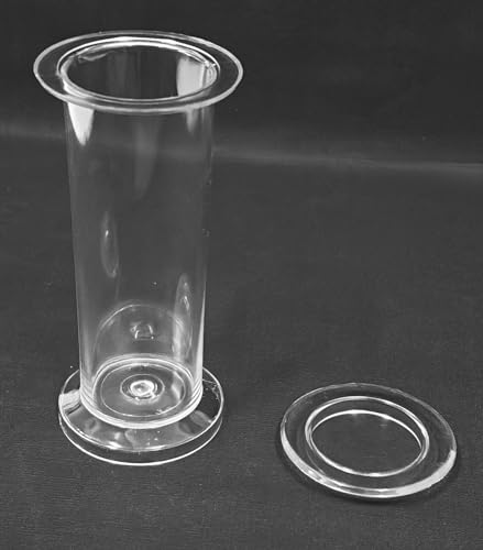 Image of Specimen Jar(Gas jar) / Polypropylene, 200mm x 50mm Transparent