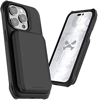 Ghostek EXEC Apple iPhone 14 Pro Max Case Wallet with MagSafe Magnetic Credit Card Holder Supports Mag Safe Accessories, Chargers and Car Mounts Cover Designed for 2022 iPhone 14 ProMax (6.7") (Black)