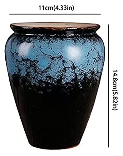 Pot de fleurs de style chinois pour végétaliser un petit espace de bureau