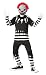 Creepy Clown Boy's Costume, Medium, One Color