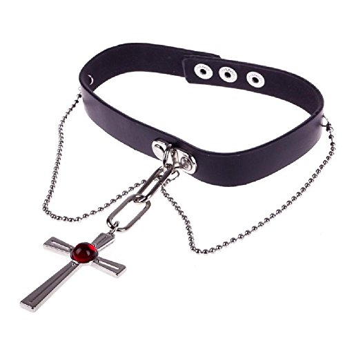 Hittime Cosplay Rosario + Vampire RosaVam Moka Akashiya Cross Necklace