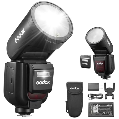 GODOX V1 Pro V1Pro-F Camera Flash Speedlite,Godox V1-F Upgraded Version