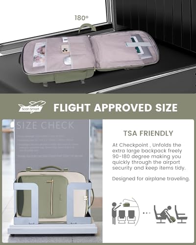 LOVEVOOK 40L Travel Backpack for Women & Men の商品画像 2