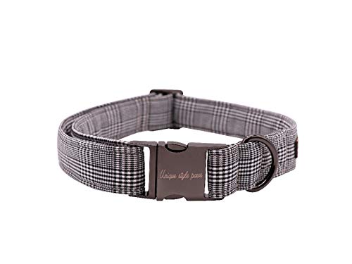 Unique Style Paws Hundehalsband Fliege Halsband Verstellbare Halsbänder oder Hundeleinen für Hunde und Katzen Klein Mittelgroß Groß