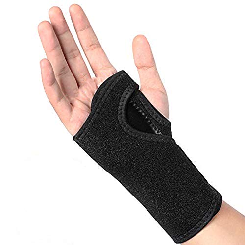 Orthèse Attelle Poignet, Bande de Support Poignet, Protège-Poignet Respirant Main pour Tunnel Carpien, Fracture, Entorse Arthrite Tendinite, Main-Poignet Ceinture Protecteur pour Main Droite