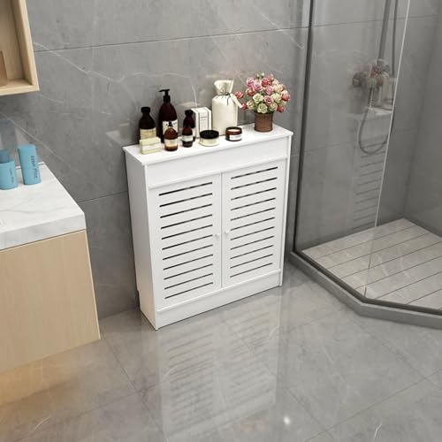 Moderner Heizkörperverkleidung mit 2 Türen,Atmungsaktive Abdeckhaube,Stylische Heizkörperverkleidung mit Ablage für Dampfheizkörper,Platzsparende Deko,Ordnungslösung,für Schlafzimmer,Wohnzimmer,Flur