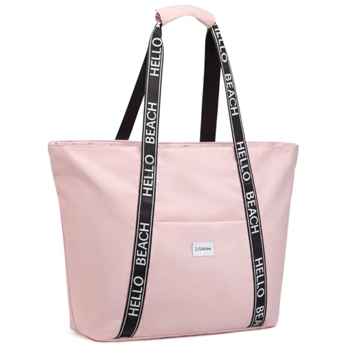 Sac de plage étanche de 50L : fini le manque de place ! Sac de week-end rose