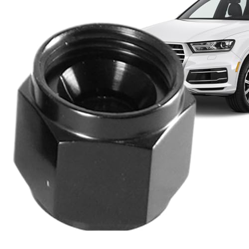 Tuerca de tapón de tubo de aceite, tapón de montaje de tubo de automóvil | Adaptador de instalación de tubería de aceite Adaptador de tuerca de aleación de aluminio,Accesorios para automóviles para au
