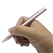 1.45mm Ultra Thin Active Stylus Fine Point Precision Stylus for iPad iPhone Android Samsung Tablets， Rose Gold