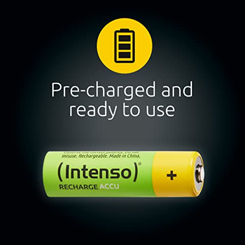 Intenso Energy Eco Batterie Ricaricabili Nimh 2100Mah HR6 Aa Confezione Da 4 - 4