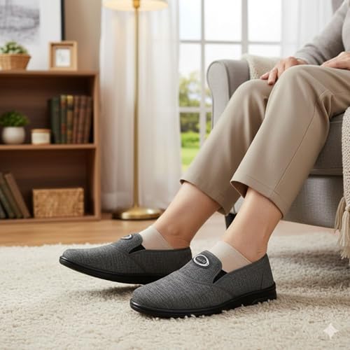 Image of Men's Stylish Casual Shoes with Cushioned Insole Comfortable & Breathable Comfortable & Breathable