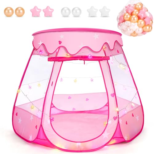 Ball Pits for Toddlers 1-3 with 50 Balls, Pop Up ...