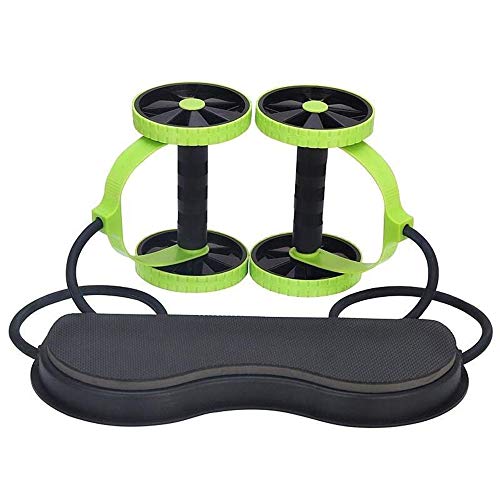 Herramienta AB Roller BAJIE Rueda Abdominal con Tensor Elástico de Resistencia Muscular 2