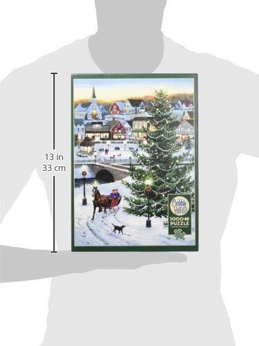 Miniatura 4 de Cobblehill Puzzles - Árbol de pueblo (1000 piezas)