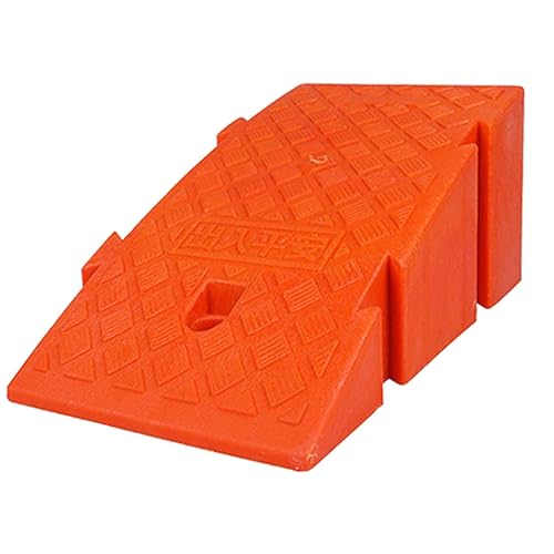 Rampas de plástico para vehículo naranja 7.5 pulg miniatura 1