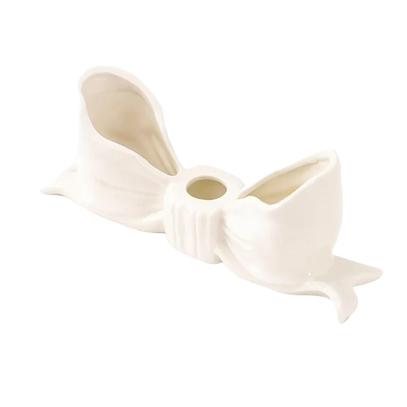 1Pair Candle Holders Aromatherapy Butterfly Bows Creative Home Decoration Ornaments For Home Décor, Living Room(Color2)