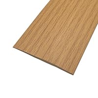 Barra Soglia Per Pavimenti Laminato E Piastrelle - Profilo Transizione PVC Autoadesivo, 5x100 Cm, Spessore 4 Mm