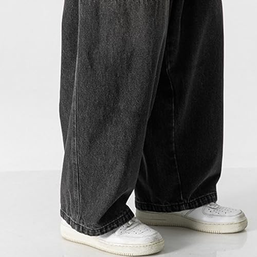 Wide Leg Jeans Men Baggy Jeans for Men Mens Straight Leg Jean Men's Jean Joggers Streetwear Biker3