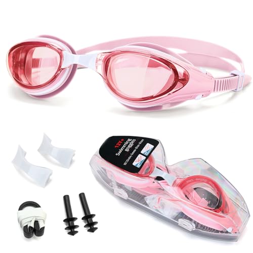 iGym Swim Goggles ShortSighted,Nearsighted Optical Swimming Goggles Anti-Fog UV Protection Adjustable Buckle For Women Men
