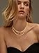 Moodear Gold Necklace for Women Trendy Chunky 14K Gold Plated Layered Necklace Cuban Link Chain Choker Necklace for Women Fashion Jewelry